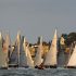 Sunrise start in the Round the Island Race © Paul Wyeth / www.pwpictures.com