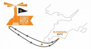 Plymouth Lonely Rock Race 2021 © RWYC
