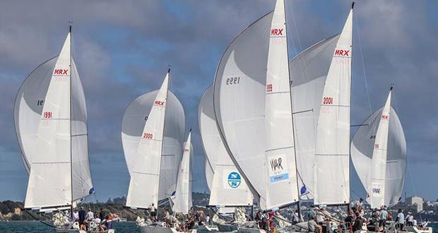 A strong fleet of Farr MRX contested this years NZ Open Keelboat Nationals. © Royal New Zealand Yacht Squadron