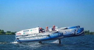 Hydro Motion Boat ©TU Delft Solar Boat Team