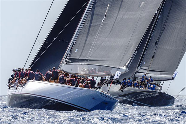 J Class racing at the St Barth's Bucket. © Tino Baum