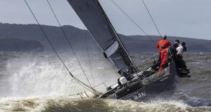 Ichi Ban has a target on her stern in the Club Marine Pittwater to Coffs Harbour Yacht Race - photo © Andrea Francolini
