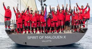 Spirit of Malouen X winner of the Maxi 1 class - IMA Mediterranean Maxi Inshore Challenge - Les Voiles de Saint-Tropez - photo © Gilles Martin-Raget