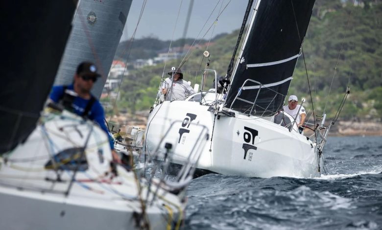 Andy Offord's Borderline chasing the competition in the Club Marine Ocean Pointscore - Botany Bay Race - photo © CYCA | Ashley Dart