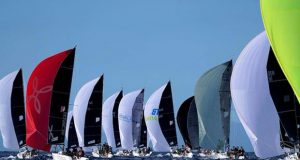 Melges 24 fleet completes two other races that contribute to define the ranking for tomorrow's grand finale - 2019 Melges 24 World Championship © Pierrick Contin / IM24CA