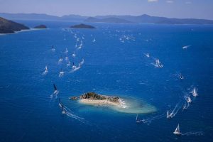 The rounding marks are islands, not buoys, at Hamilton Island Race Week. - photo © Craig Greenhill – Salty Dingo
