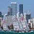 Nacra 17 fleet - Hempel World Cup Series Miami © World Sailing