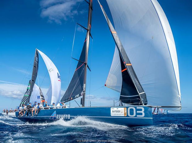 Azzurra at Audi 52 Super Series Sailing Week Porto Cervo © Martinez Studio / 52 Super Series