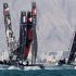 Alinghi leads at the all-important first reaching mark - GC32 Oman Cup day 3 © Sailing Energy / GC32 Racing Tour