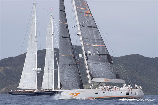2020 Superyacht Challenge Antigua - Day 1 ©Claire Matches / www.clairematches.com