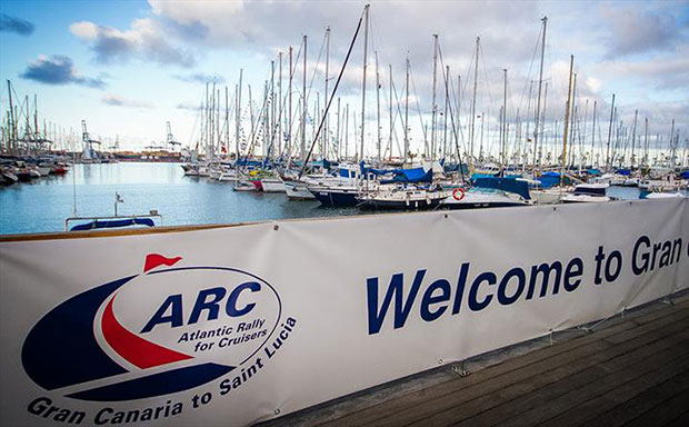 ARC Atlantic Rally - Welcome to Gran Canaria © World Cruising