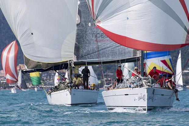 Airlie Beach Race Week 2019 - On the chase down the run - photo © Andrea Francolini