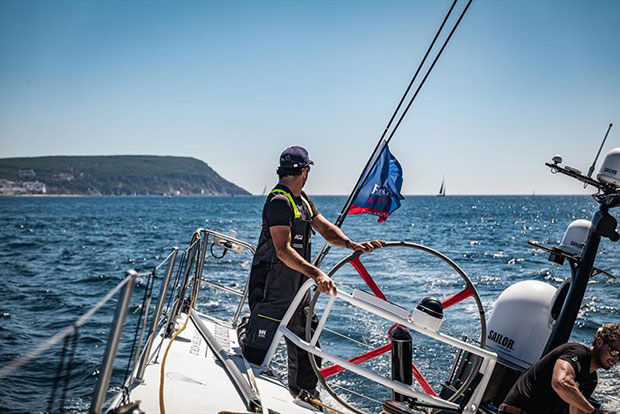 Yoann Richomme race lead - 2020 Mirpuri Foundation Sailing Trophy ©Tom Martienssen