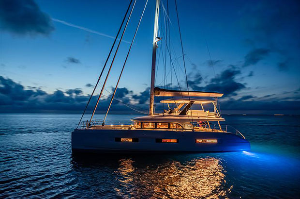 Lagoon's latest sailing catamaran, the Sixty 5 ©Nicolas Claris