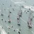 The homecoming fleet of all participating boats of The Clipper 11-12 Round the World Yacht Race. Race 15 is the final race of this edition of the Clipper Race and as all ten yacht entries complete their circumnavigation in Southampton on Sunday 22 July. - photo © Clipper Race