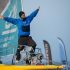 Celebration during finish arrival of Arnaud Boissieres FRA skipper La Mie Caline 10th of the sailing circumnavigation solo race Vendee Globe in Les Sables d Olonne France on February 17th 2017 © Olivier Blanchet /DPPI /Vendee Globe