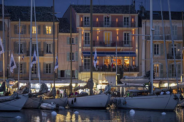 The fleet on the dock at Voiles de Saint-Tropez © Gilles Martin-Raget