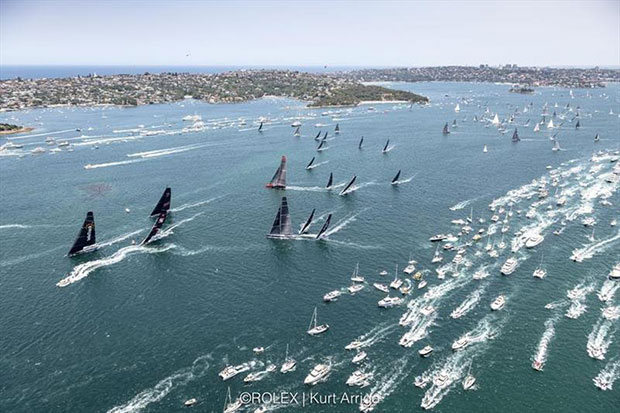 A strong Rolex Sydney Hobart fleet is set to light up Sydney Harbour again this Boxing Day. © Rolex / Kurt Arrigo