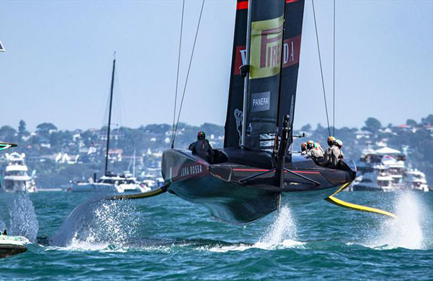 Luna Rossa Prada Pirelli - December 2020 - Waitemata Harbour - Auckland - 36th America's Cup - photo © Richard Gladwell / Sail-World.com