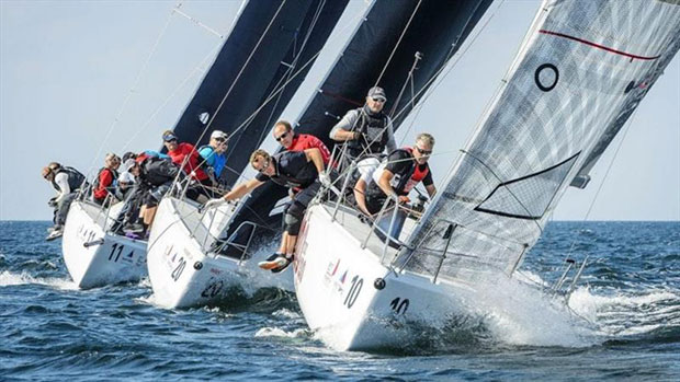 The Fareast 28R class will make up for its postponed world championship at Kiel Week 2021. © gel
