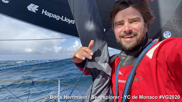 Boris Herrmann on Seaexplorer - Yacht Club de Monaco in the Vendée Globe © Boris Herrmann / Seaexplorer - YC de Monaco #VG2020
