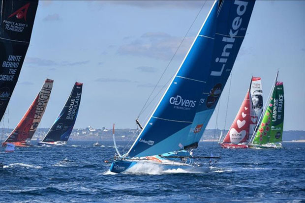 IMOCA fleet © Christophe Favreau / Défi Azimut