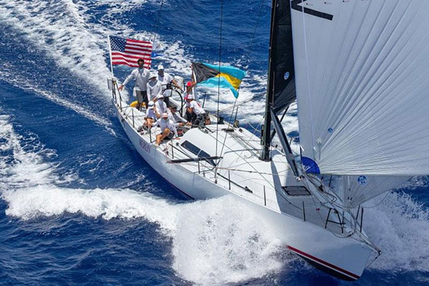'Merlin' sailboat has made its way to the Florida coast and its ready to race! 'Merlin' owned by Chip Merlin, a Tampa Bay attorney, is the scratch— meaning the fastest— boat in the North Gulf Challenge ocean race from St. Petersburg YC to Pensacola YC. © Sharon Green/Ultimate Sailing
