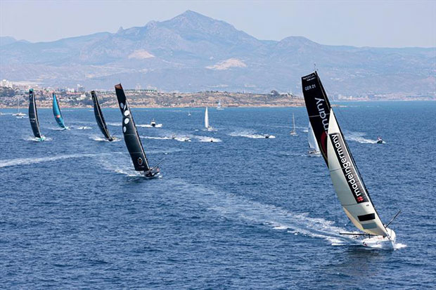 Start of the Third Leg of The Ocean Race Europe, from Alicante, Spain, to Genoa, Italy. © Sailing Energy / The Ocean Race