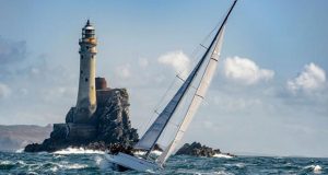 Rounding the Fastnet Rock is seminal moment for crews competing in the Rolex Fastnet Race - photo © Rolex / Kurt Arrigo