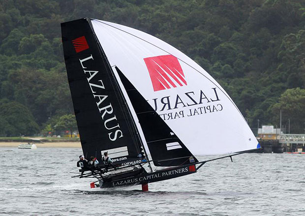 2022 18ft Skiff JJ Giltinan Championship Race 2 ©Frank Quealey