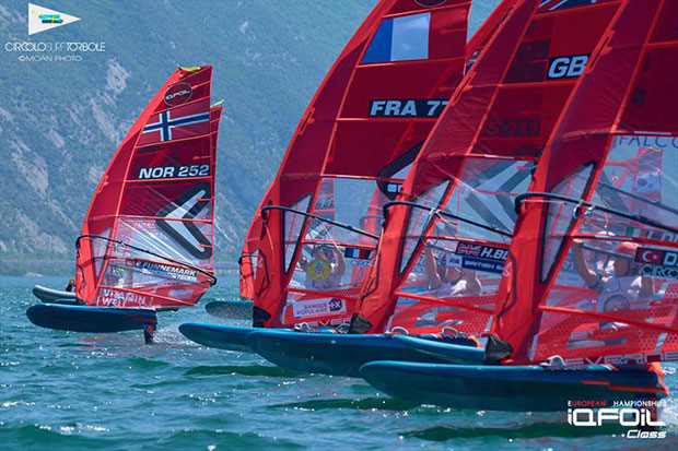 iQFoil European Championships day 1 ©Andrea Mochen