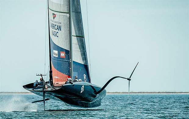 American Magic - Patriot - AC75 - January 4, 2023 - Pensacola, Florida - photo © Paul Todd/America's Cup