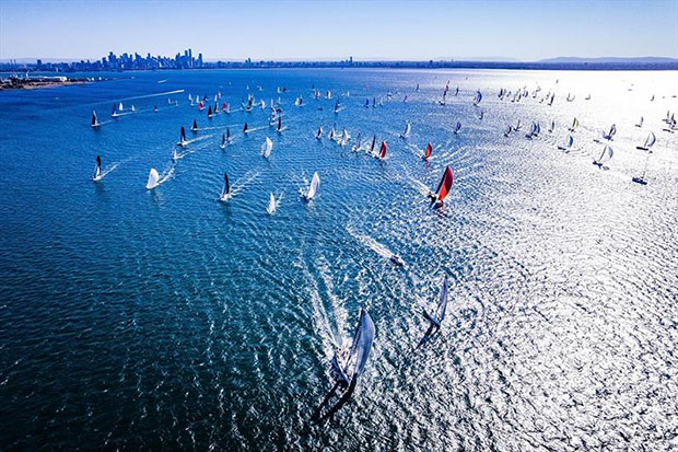 Passage Race start - Festival of Sails - photo © Salty Dingo