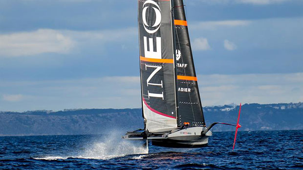 INEOS Britannia - LEQ12 - January 6, 2023 - Badia de Palma - Mallorca © Ugo Fonolla / America's Cup