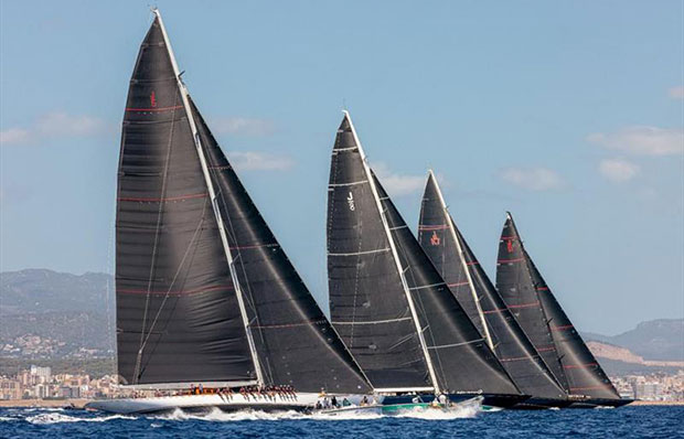 Racing on day 3 at The Superyacht Cup Palma 2022 - photo © Sailing Energy