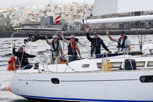 ARC January 2023 departs Las Palmas de Gran Canaria ©World Cruising Club