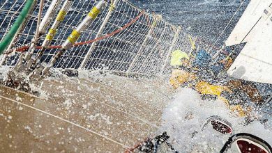 Extreme conditions the crew face whilst on the race © Clipper Race