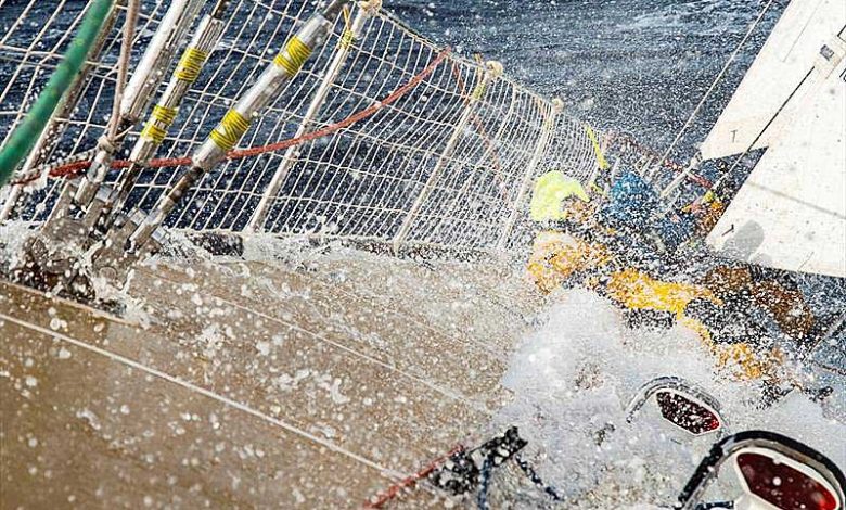 Extreme conditions the crew face whilst on the race © Clipper Race