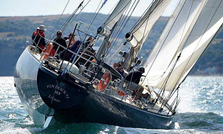 Marie Tabarly has entered the legendary 1973 ketch Pen Duick VI - built for Eric Tabarly's 1973 Whitbread Round the World Race entry - photo © Rick Tomlinson