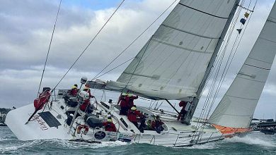 Maiden - Ocean Globe Finish, Auckland, December 2023 - photo © Ocean Globe Race 2023