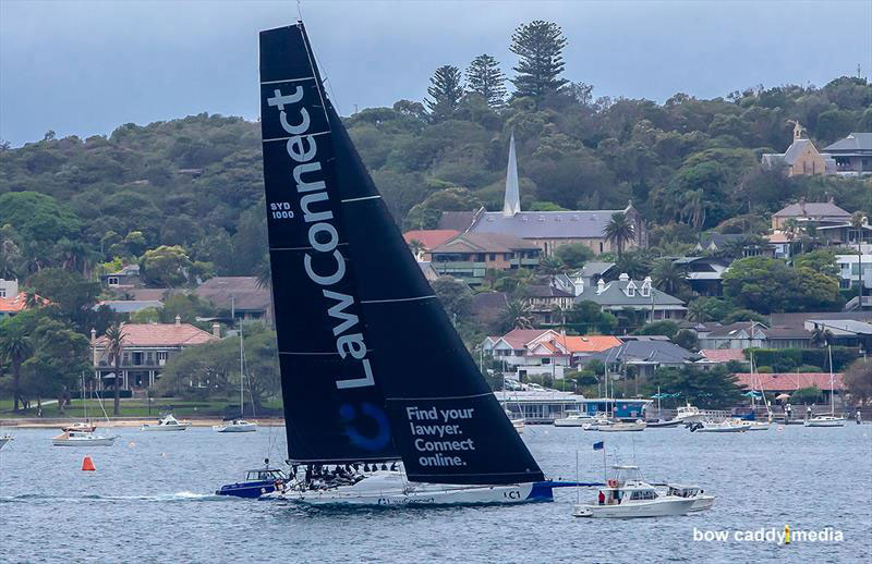LawConnect crosses the finish line - photo © Crosbie Lorimer – Bow Caddy Media