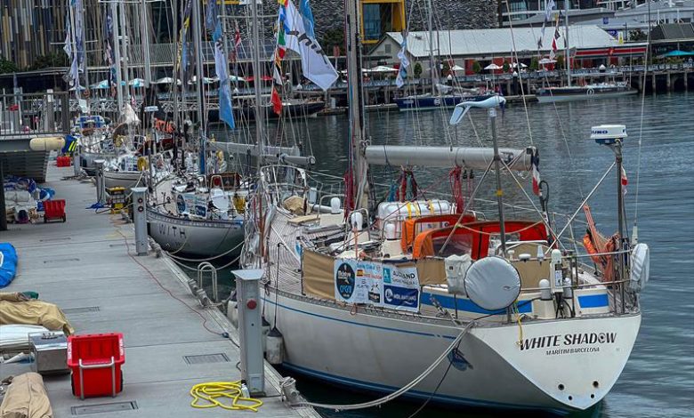 White Shadow - Auckland Stopover - Ocean Globe Race - January 5, 2024 - photo © Richard Gladwell - Sail-World.com/nz