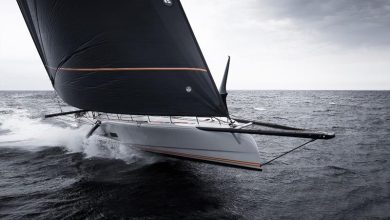 Baltic 111 Custom foil-assisted superyacht 'Raven' sea trials © Dan-Erik Olsen