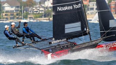 Noakes Youth season 2022-23 action - photo © Frank Quealey