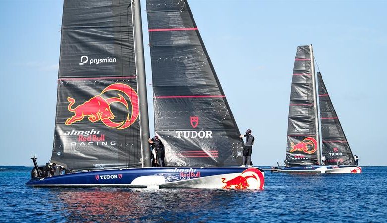 Alinghi Red Bull Racing - AC40 - Day 81 - February 19, 2024 - Jeddah, Saudi Arabia - photo © Alex Carabi / America's Cup