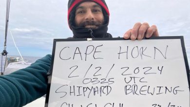 Ronnie Simpson - Shipyard Brewing - Global Solo Challenge © Ronnie Simpson