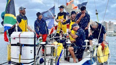 Party time in Punta del Este after 42 days at sea for Sterna! - photo © Jacqueline Kavanagh / OGR2023