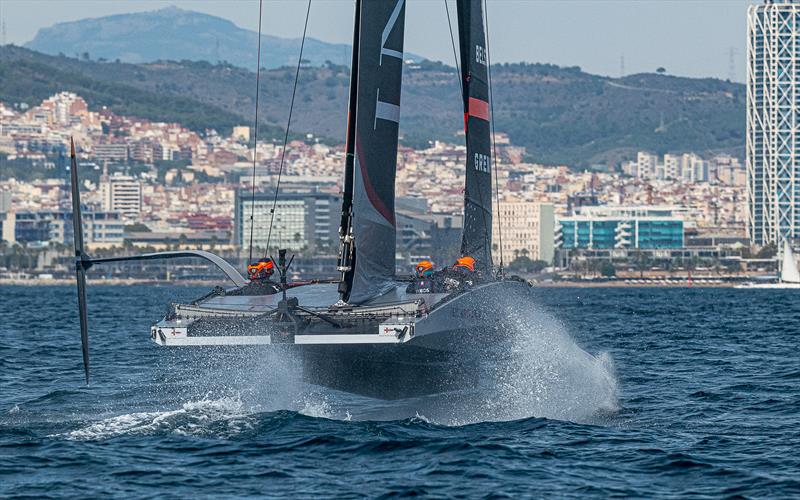 INEOS Britannia - T6 - LEQ12 - Day 75 - Barcelona - September 21, 2023 © Ugo Fonolla / America's Cup