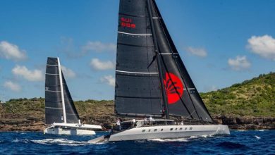 Adrian Keller's Irens 84 catamaran Allegra (SUI) - photo © Alex Turnbull