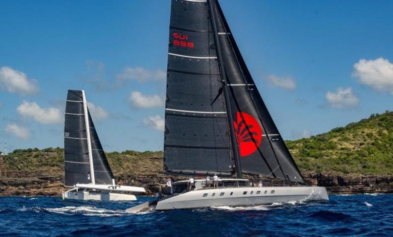 Adrian Keller's Irens 84 catamaran Allegra (SUI) - photo © Alex Turnbull